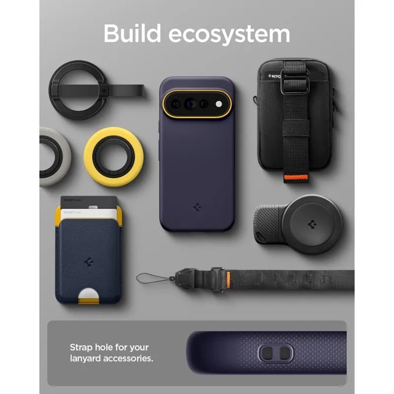 Spigen Nano Pop Mag MagSafe - dėklas, skirtas Google Pixel 11 Pro XL (Blueberry Navy)