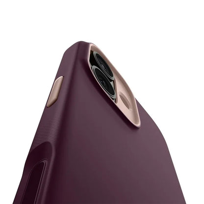 Spigen Nano Pop Mag MagSafe - Dėklas, skirtas iPhone 17 (Burgundy Bean)
