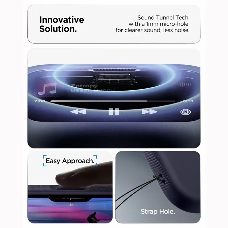 Spigen Nano Pop Mag MagSafe – dėklas, skirtas iPhone 18 Pro / 17 Pro (Blueberry Navy)