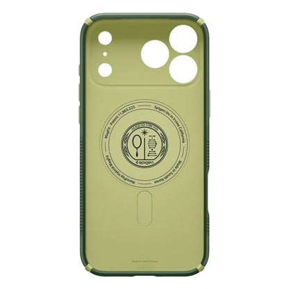 Spigen Nano Pop Mag MagSafe – dėklas, skirtas iPhone 18 Pro Max / 17 Pro Max (Avo Green)