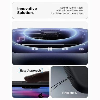 Spigen Nano Pop Mag MagSafe – dėklas, skirtas iPhone 18 Pro Max / 17 Pro Max (Black Sesame)