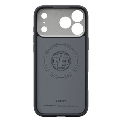Spigen Nano Pop Mag MagSafe – dėklas, skirtas iPhone 18 Pro Max / 17 Pro Max (Black Sesame)