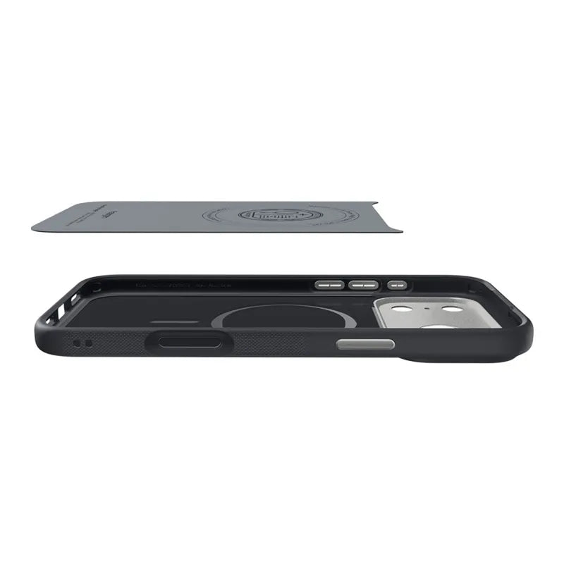 Spigen Nano Pop Mag MagSafe – dėklas, skirtas iPhone 18 Pro Max / 17 Pro Max (Black Sesame)