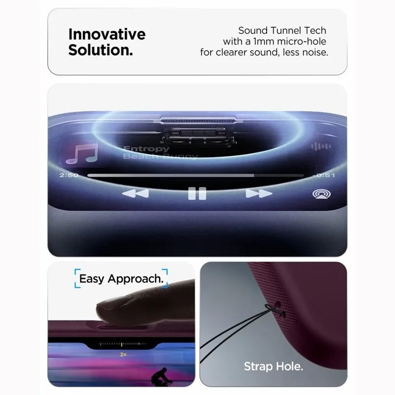„Spigen Nano Pop Mag MagSafe“ dėklas, skirtas „iPhone 18 Pro Max“ / „17 Pro Max“ (Burgundy Bean)