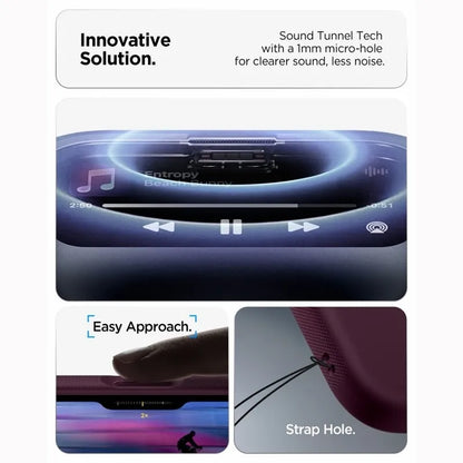 „Spigen Nano Pop Mag MagSafe“ dėklas, skirtas „iPhone 18 Pro Max“ / „17 Pro Max“ (Burgundy Bean)