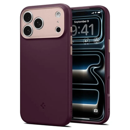 „Spigen Nano Pop Mag MagSafe“ dėklas, skirtas „iPhone 18 Pro Max“ / „17 Pro Max“ (Burgundy Bean)