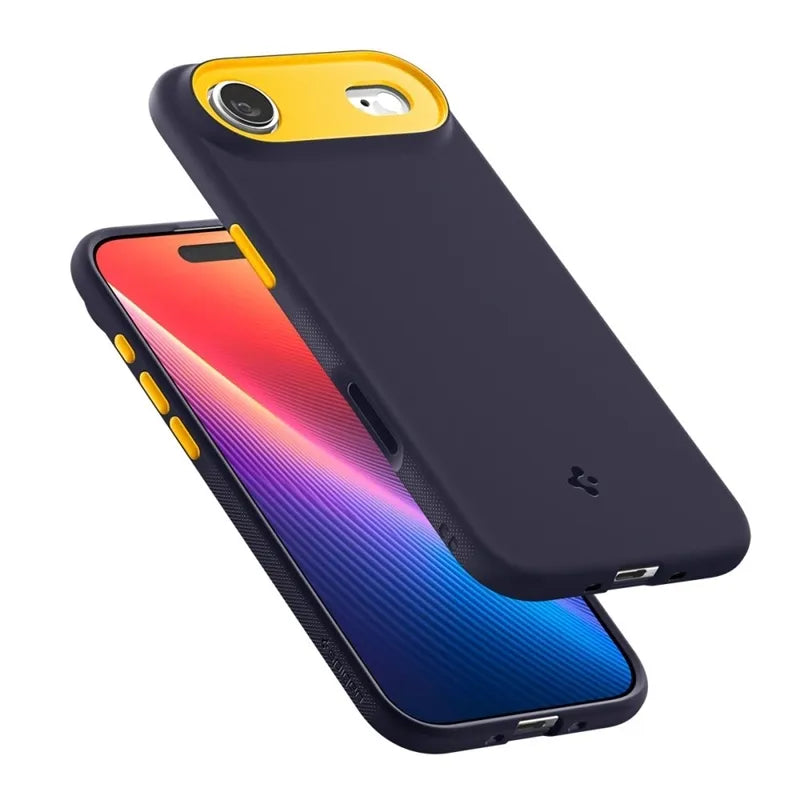 Spigen Nano Pop Mag MagSafe dėklas, skirtas iPhone Air (Blueberry Navy)
