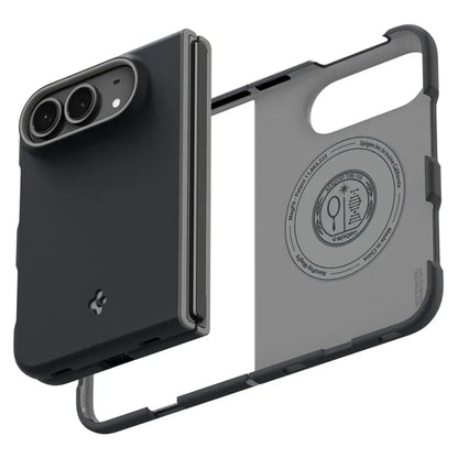 Spigen Nano Pop Mag MagSafe – dėklas, skirtas iPhone Duo (Black Sesame)