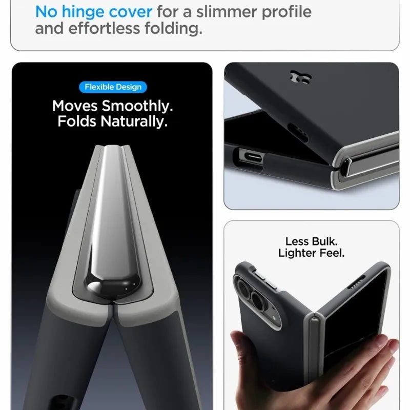 Spigen Nano Pop Mag MagSafe – dėklas, skirtas iPhone Duo (Black Sesame)
