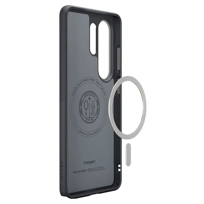 Spigen Nano Pop Mag MagSafe - Dėklas, skirtas Samsung Galaxy S26 Ultra (Black Sesame)