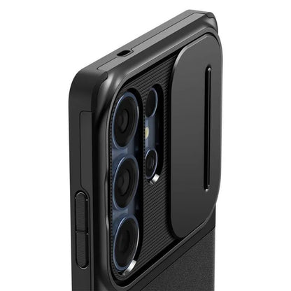 Spigen Optik Armor – dėklas Samsung Galaxy S25 Ultra (juodas)