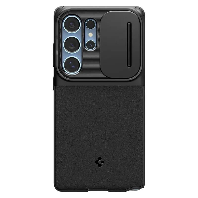 Spigen Optik Armor – dėklas Samsung Galaxy S25 Ultra (juodas)
