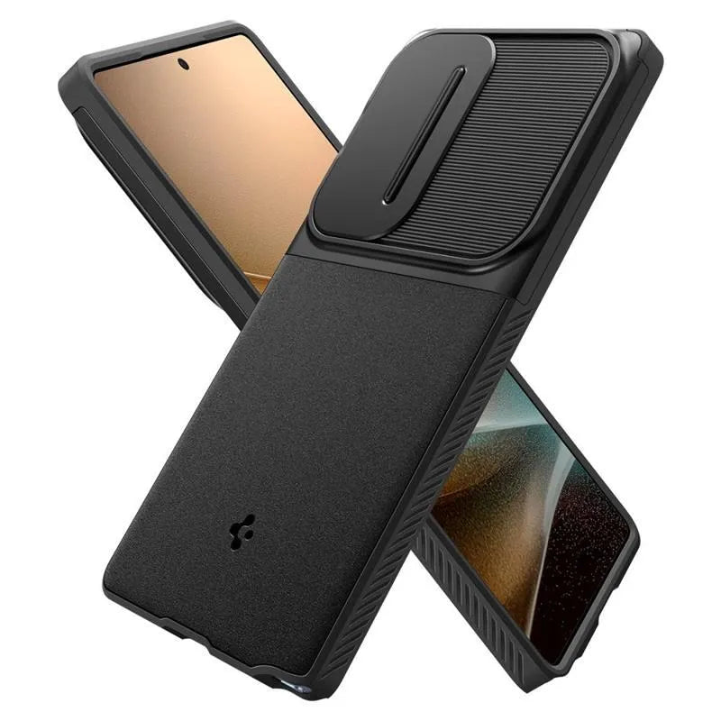 Spigen Optik Armor – dėklas Samsung Galaxy S25 Ultra (juodas)