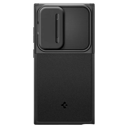 Spigen Optik Armor – dėklas, skirtas Samsung Galaxy S24 Ultra (juodas)