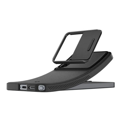 Spigen Optik Armor – dėklas, skirtas Samsung Galaxy S26 Ultra (juodas)