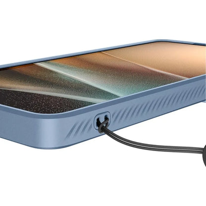 Spigen Optik Armor – dėklas, skirtas Samsung Galaxy S26 Ultra (šviesiai mėlynas)