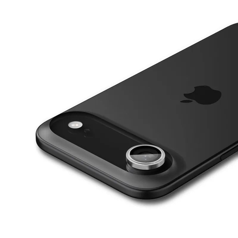 Spigen Optik Pro GLAS.TR EZ Fit Kameros apsauga 2 vnt. - Kameros objektyvo stiklas iPhone Air (2 vnt.) (Sidabrinė)