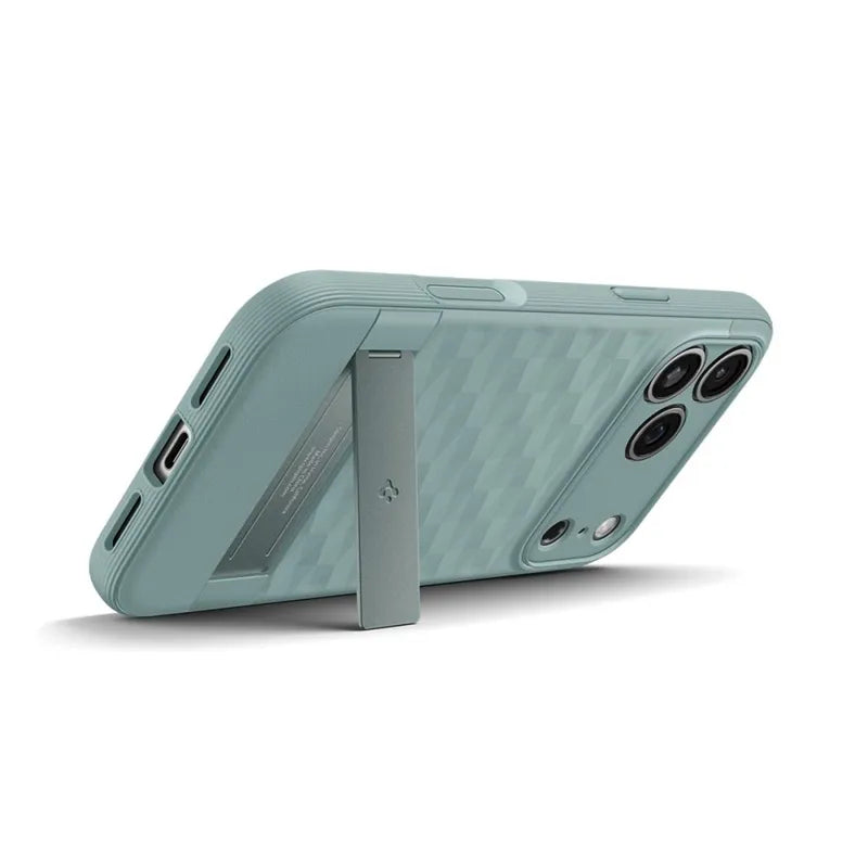 Spigen Parallax S Mag MagSafe - Dėklas iPhone 17 Pro Max (Mėtinė žalia)