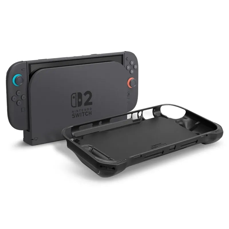 Spigen Rugged Armor - Dėklas Nintendo Switch 2 (Matinė juoda)