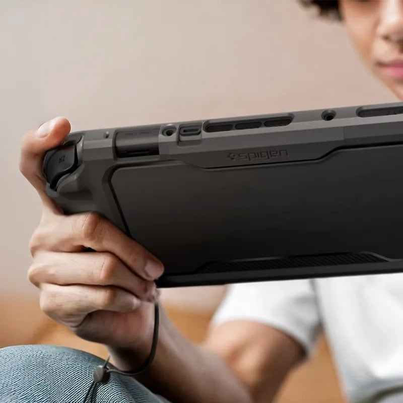 Spigen Rugged Armor - Dėklas Nintendo Switch 2 (Matinė juoda)