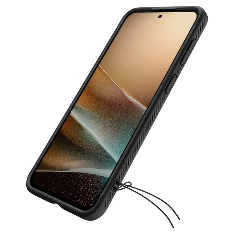 Spigen Rugged Armor – dėklas „Samsung Galaxy A37 5G“ (matinė juoda)