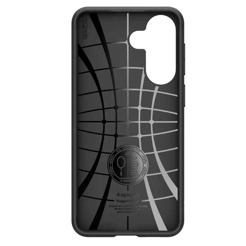 Spigen Rugged Armor – dėklas Samsung Galaxy A57 5G (matinė juoda)