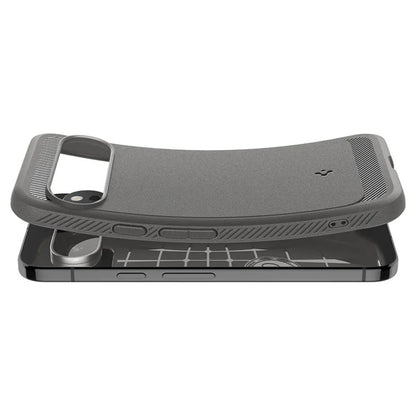 Spigen Rugged Armor – dėklas, skirtas Google Pixel 9 Pro XL (marmuro pilka)