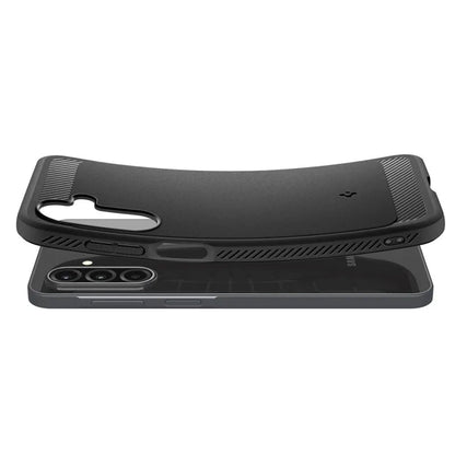 Spigen Rugged Armor - Dėklas, skirtas Samsung Galaxy A17 4G / 5G (Juodas)