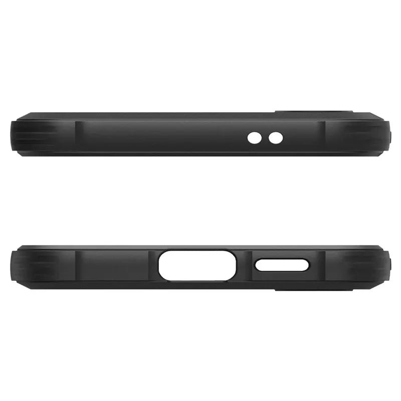 Spigen Rugged Armor – dėklas, skirtas „Samsung Galaxy S24“ (matinė juoda)