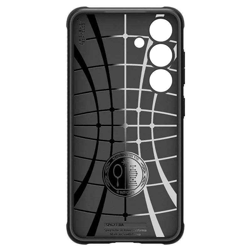 Spigen Rugged Armor – dėklas, skirtas „Samsung Galaxy S24“ (matinė juoda)