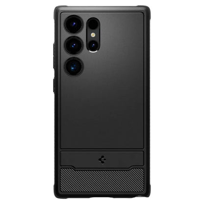 Spigen Rugged Armor - Dėklas skirtas Samsung Galaxy S24 Ultra (Matte Black)