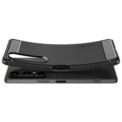 Spigen Rugged Armor - dėklas Sony Xperia 1 VII (matinė juoda)