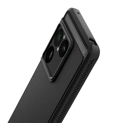 Spigen Rugged Armor – dėklas Sony Xperia 1 VIII (matinis juodas)