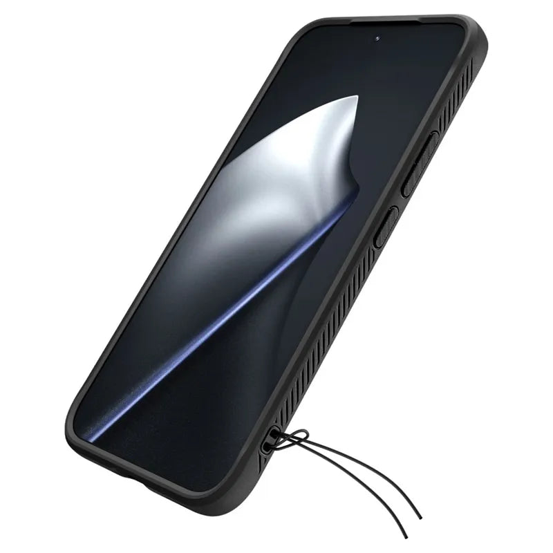 Spigen Rugged Armor - dėklas Xiaomi 15T Pro (Matinis juodas)