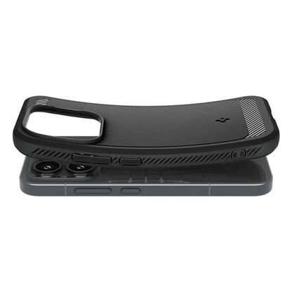 Spigen Rugged Armor - dėklas Xiaomi 17 (Matinis juodas)