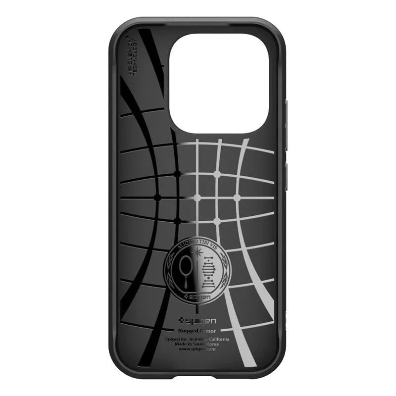 Spigen Rugged Armor - dėklas Xiaomi 17 (Matinis juodas)