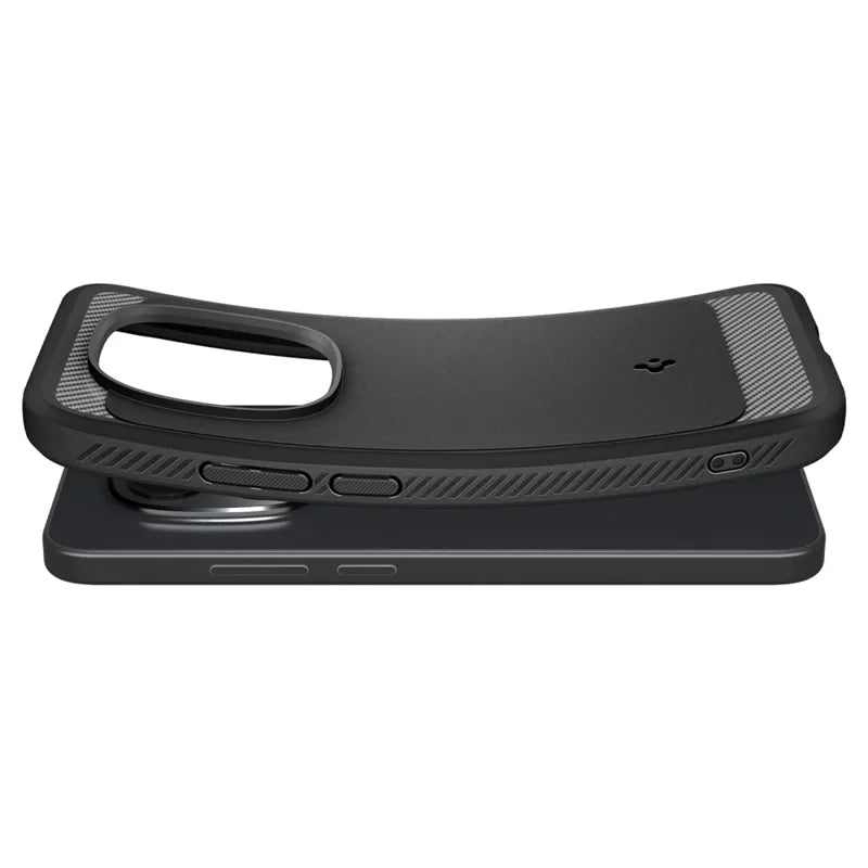Spigen Rugged Armor - Dėklas Xiaomi Redmi Note 15 Pro 5G (Matinis juodas)