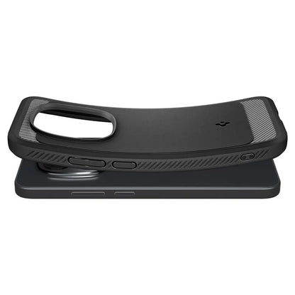 Spigen Rugged Armor - Dėklas Xiaomi Redmi Note 15 Pro 5G (Matinis juodas)