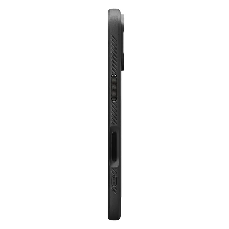 Spigen Rugged Armor Mag MagSafe - Dėklas iPhone 17 (Matinė Juoda)