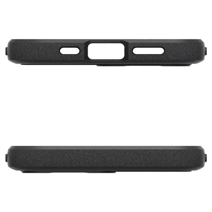 Spigen Rugged Armor Mag MagSafe – dėklas iPhone 17e / 16e (Matinis juodas)