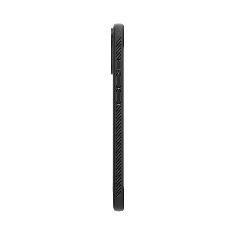 Spigen Rugged Armor Mag MagSafe – dėklas, skirtas „iPhone 16“ (matinė juoda)
