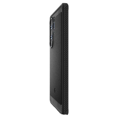 Spigen Rugged Armor Mag MagSafe – Dėklas, skirtas „Samsung Galaxy S25 Ultra“ (matinis juodas)