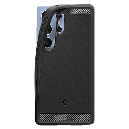 Spigen Rugged Armor Mag MagSafe – Dėklas, skirtas „Samsung Galaxy S25 Ultra“ (matinis juodas)