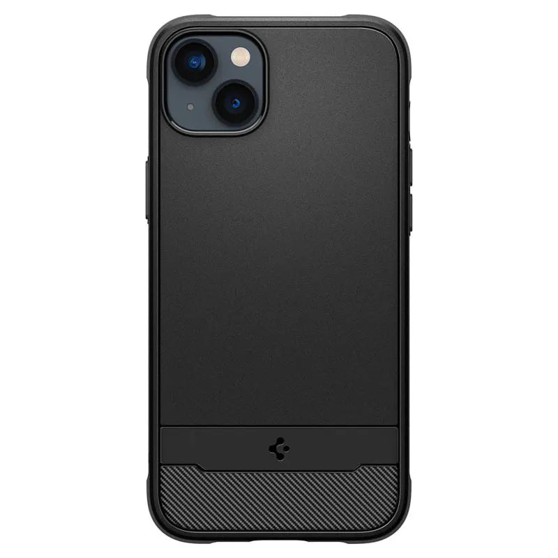 Spigen Rugged Armor Mag MagSafe - iPhone 14 dėklas (juodas)