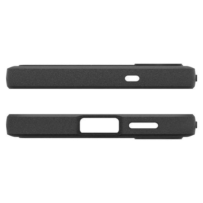 Spigen Rugged Armor Mag MagSafe – „Samsung Galaxy S25“ dėklas (matinė juoda)