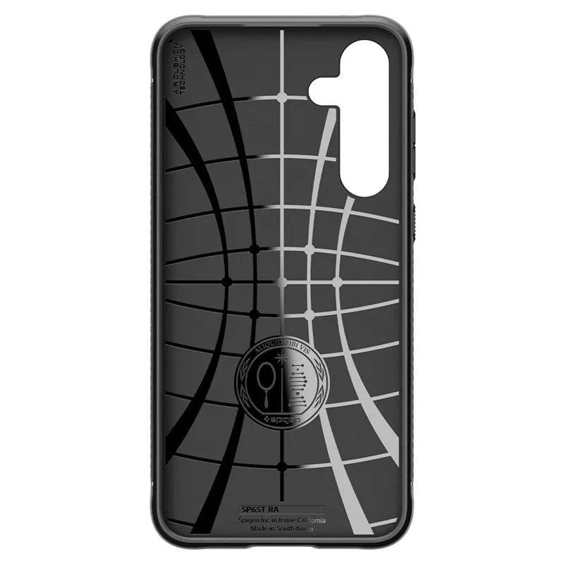 "Spigen Rugged Armor" - "Samsung Galaxy A55 5G" dėklas (matinės juodos spalvos)