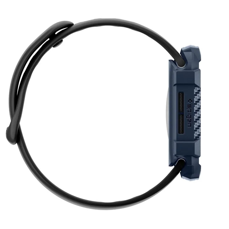 Spigen Rugged Armor V2 – dėklas Apple Watch 10/11 42 mm (Laivyno mėlynos spalvos)