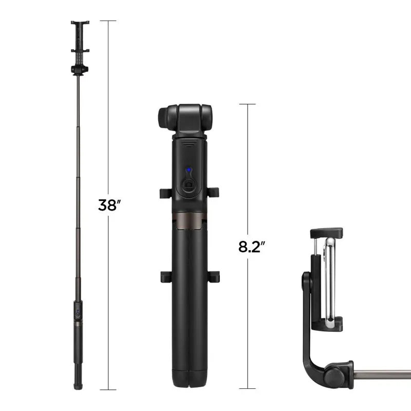 Spigen S540W – išmaniojo telefono stovas / asmenukių lazdos laikiklis (juodas)
