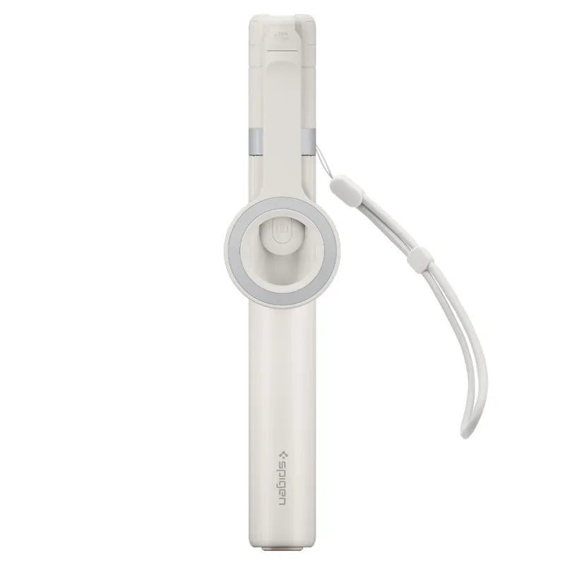 Spigen S582W MagSafe Bluetooth asmenukių lazda ir trikojis – išmaniojo telefono trikojis / asmenukių lazdos laikiklis (Dune Beige)