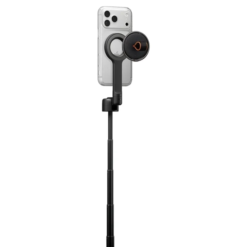 Spigen S582W „MagSafe“ „Bluetooth“ asmenukių lazda ir trikojis – išmaniojo telefono trikojis / asmenukių lazdos laikiklis (juodas)